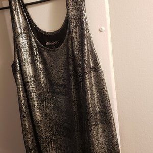 Roman's 1X Flashy Tank Top